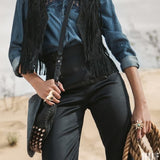Gallop Gold Wood Ring - As seen in HUF Magazine