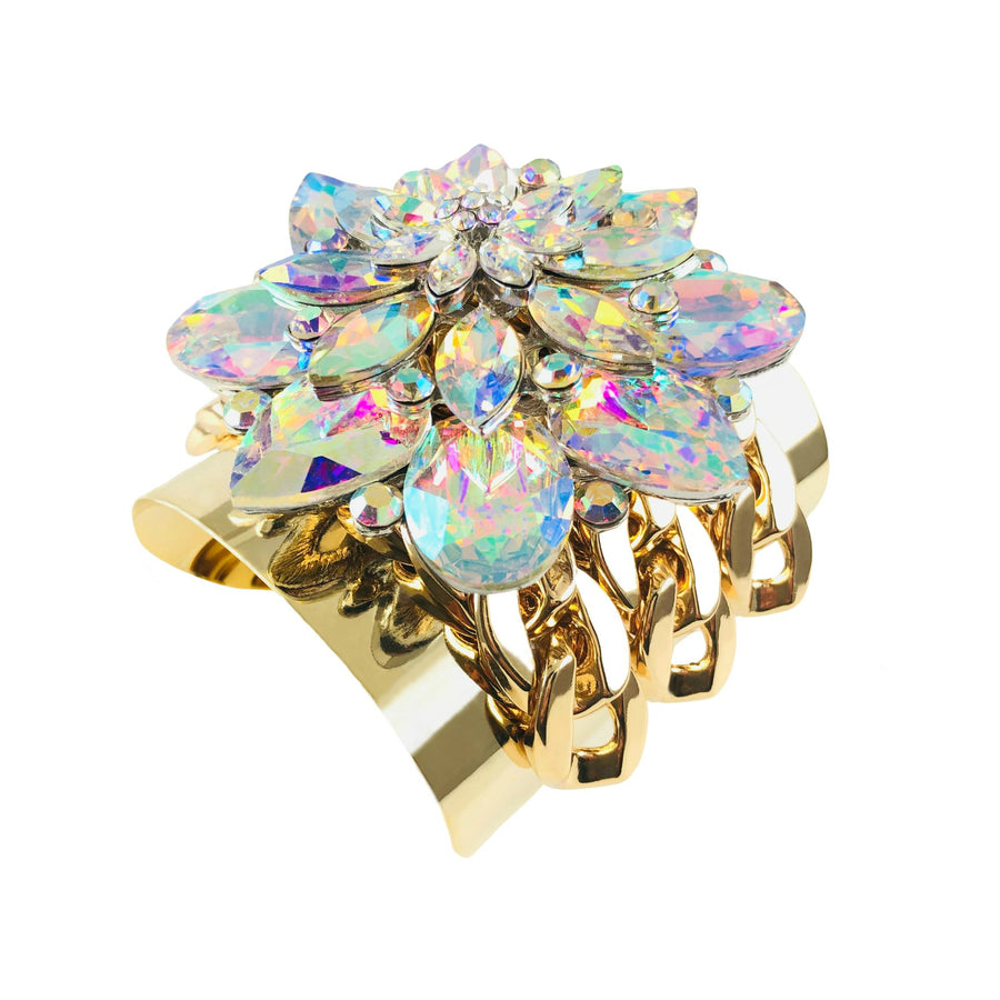 Marguerite Crystal Statement Bracelet - As Seen in Vanity Fair