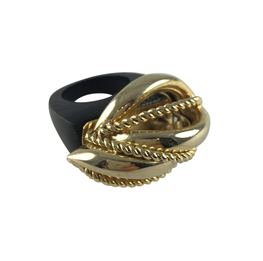 Novella Vintage Wood Ring