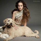 Swarovski Crystal Heart Earrings (White) - As seen in Tatalum Magazine