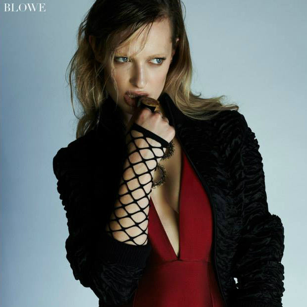 Tiger Vintage Lucite Ring - As seen in BLOWE Magazine