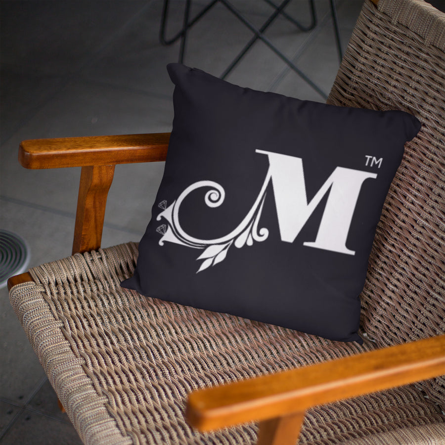 MizDragonfly Home Decor Cushion Pillow Monogram Lifestyle