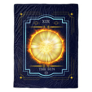MizDragonfly Decor Fleece Throw The Sun