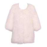 Alchemy White Feather Winter Coat Jacket