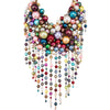 Obsession Multi-Color Pearl Statement Necklace
