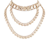 Royal Multi-layer Gold Coin Statement Necklace