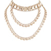 Royal Multi-layer Gold Coin Statement Necklace