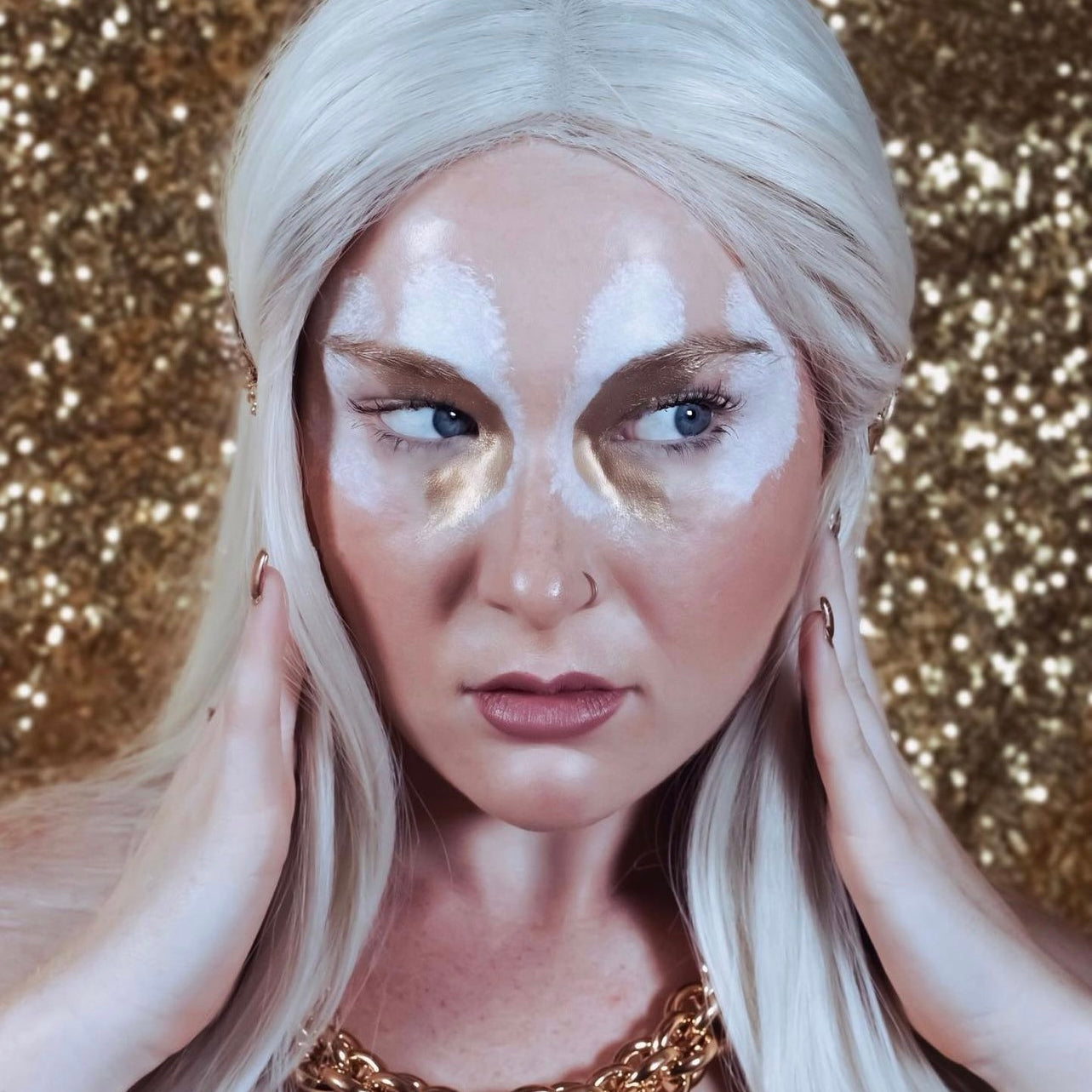 MizDragonfly Reverie Gold Rope Chain Lifestyle