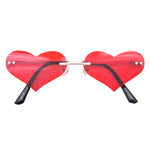 MizDragonfly Sunglasses Burning Flame Red Heart Valentine Collection