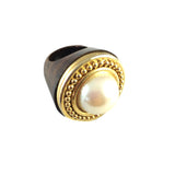 Oshea Vintage Wood Ring - As seen in 1968 Magazine