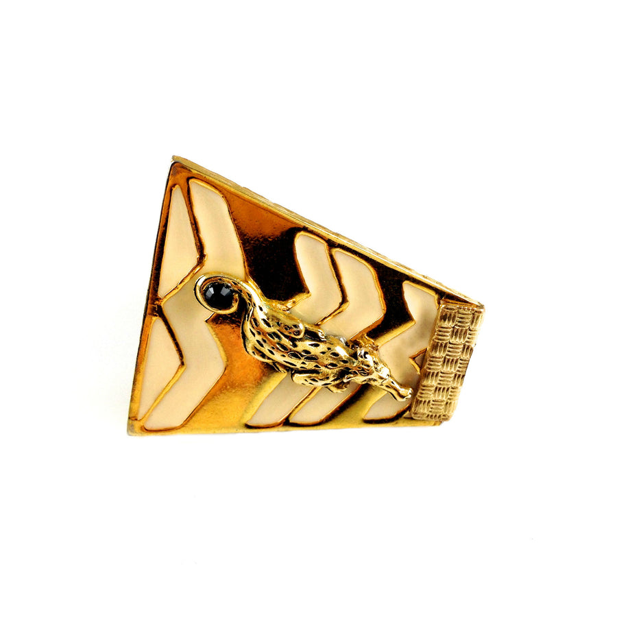 Panther Vintage Gold Ring - As seen in BLOWE Magazine